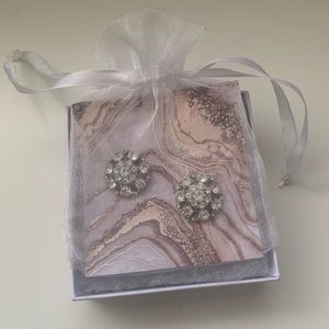 Rhinestone Earrings  Great Gift ✨